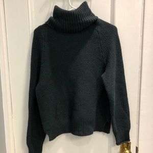 Madewell Dark Green Turtleneck in Size S
